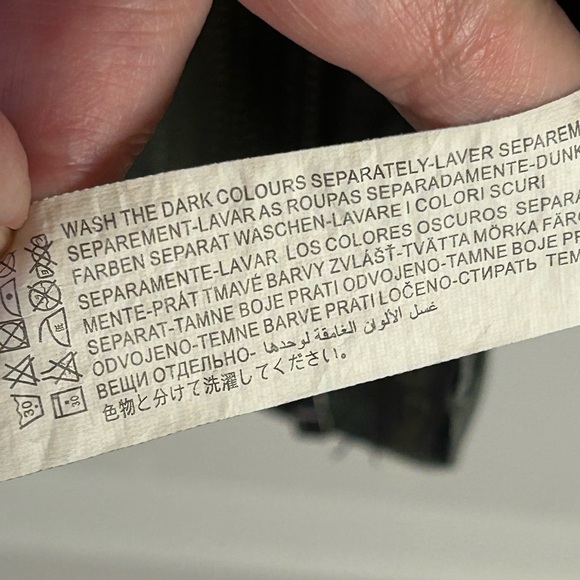 Vintage Desigual Sleeveless Utility Mini Dress Multiple Zippers Pockets Size 40 - Picture 14 of 14